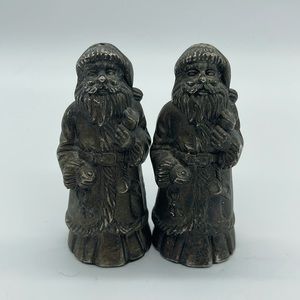 Godinger Santa Salt and Pepper Shakers